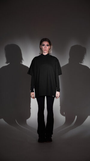 Black & Black Butterfly Effect T-shirt - Image 3